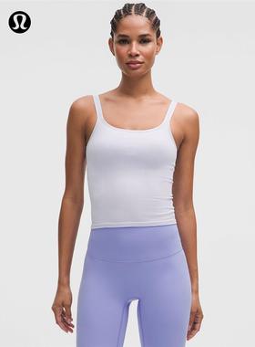 Ebb to Street 女士前后U领短款运动背心B/C丨lululemon丨LW1ERWS