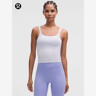 女士前后U领短款 Street 运动背心B LW1ERWS Ebb lululemon