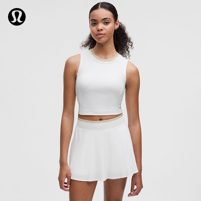 Varsity女士网球低圆领