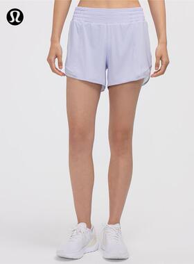 Hotty Hot 女士运动高腰内衬款短裤4 *Sleek丨lululemon丨LW7DRRS