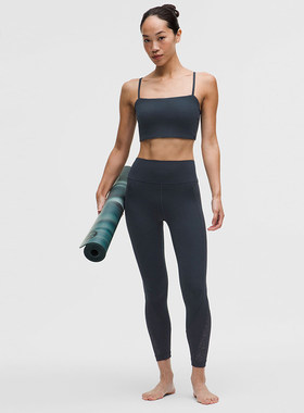 Paisley Lace 女士运动蕾丝拼接紧身裤 24 丨lululemon丨LW5ITFA