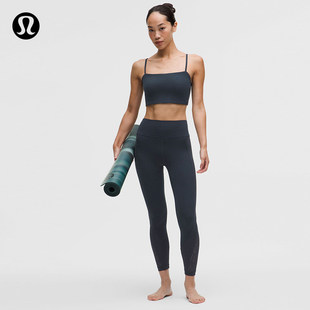 Paisley Lace 女士运动蕾丝拼接紧身裤 24 丨lululemon丨LW5ITFA