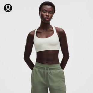 FlexyFlex女士瑜伽交叉肩带运动内衣A-C速干丨lululemon丨LW2EILS