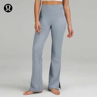 Groove Split-Hem 女士高腰喇叭裤 *Nulu 丨lululemon丨LW5EVCS