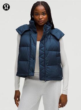 Wunder Puff 女士短款羽绒马甲 拒水丨lululemon丨LW4BWQS