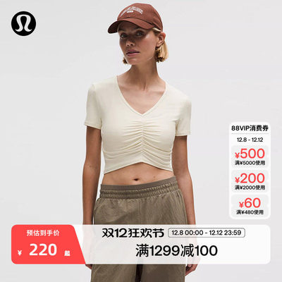 Ruched-Front女士运动前