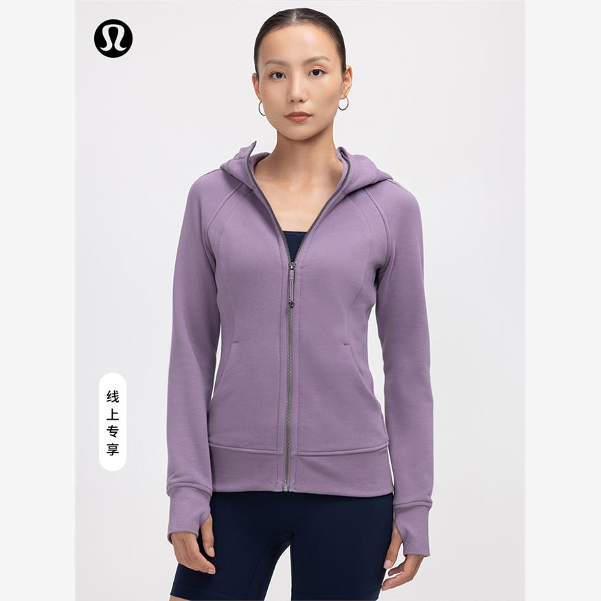 Scuba女士拉炼连帽衫丨l