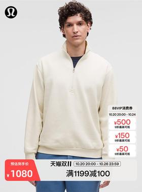 Steady State 男士半拉炼卫衣丨lululemon丨LM3FVWS