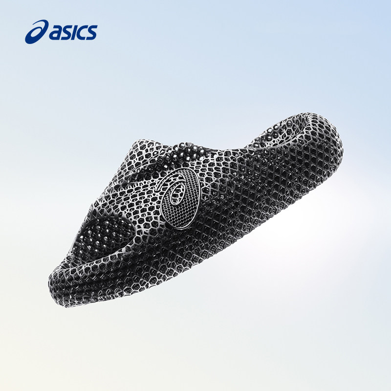 ASICS亚瑟士3D打印拖鞋TI图片