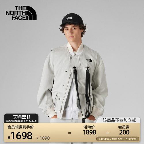 TheNorthFace新款男款轻便户外休闲马甲可拆卸牛仔设计师款8E5N