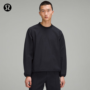 LAB Stretch Woven 男士圆领套头卫衣丨lululemon丨LM3ESLS