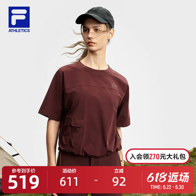 FILAFila女子短袖T恤2025