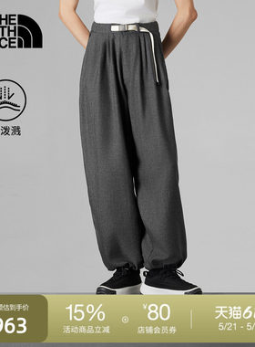 北面UE女设计师款休闲长裤防泼水舒适户外TheNorthFace|8E6N
