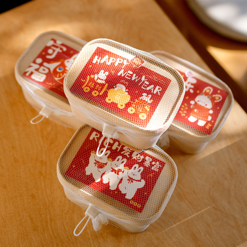 新年饼干糖果奶糕包装玛德琳蛋糕慕斯千层甜点下午茶便当水果打包