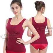 Gợn sóng cạnh không có phần mỏng cotton thoáng khí không vành áo ngực áo vest một áo nhựa cỡ lớn thoải mái bụng - Corset