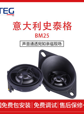 意大利STEG史泰格汽车音响宝马专用高音BM25全国免费包安装