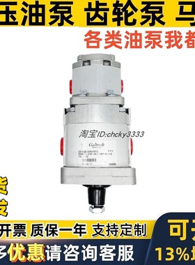 GALTECH液压双联齿轮油泵3GP-G-340-D 3GM 1SM-A-009 2SM-G-140