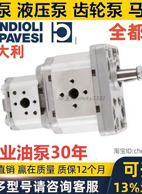 BONDIOLI双联齿轮泵HPLPA180DDDG4G4B HPLPT HPLPD HPLPB三 四 联