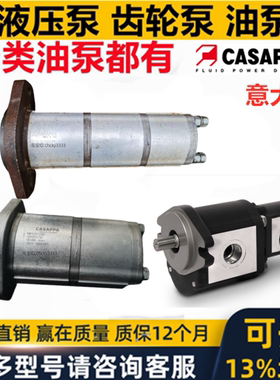 CASAPPA液压泵齿轮油泵PLP30.73-A8U3双联泵三联四联泵马达PLP20