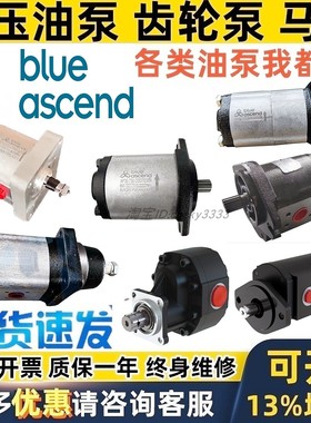 土耳其BLUE ASCEND液压齿轮油泵马达 双联AP20.220 APM 10 20电动