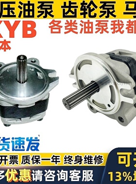 日本KYB齿轮泵PVSD2- 27E 17E KFP2219 KFP2212 2217 CLWSV