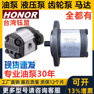 1KH1N03R 2GG 2DG 3GB DAG HONOR齿轮泵1GG 1AG 2MM 2BB