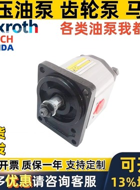 REXROTH齿轮泵1PF2G221/008RA01MS 1PF2G2-40B/005RR19MR 1PF2G2