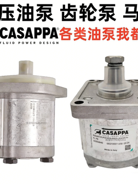 意大利CASAPPA齿轮油泵PLP20.14 D0-8 P14 PLM20 PLP30 11 16 23