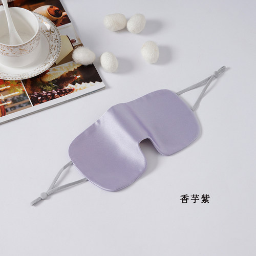 外贸余单真丝眼罩简约100%桑蚕丝