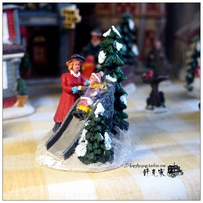 书房树脂圣诞节树脂复古