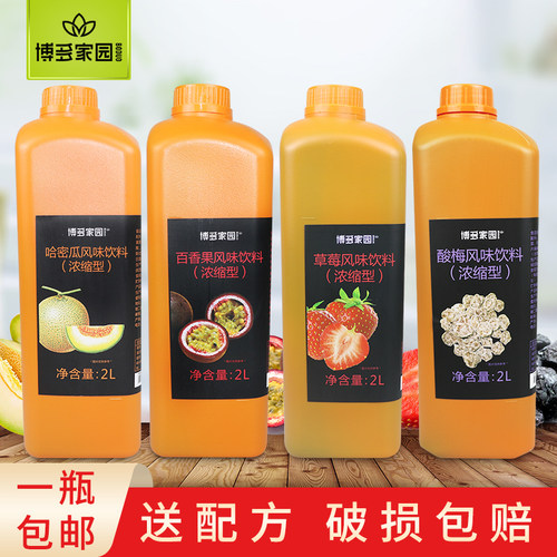 博多家园哈密瓜金桔浓缩风味饮料