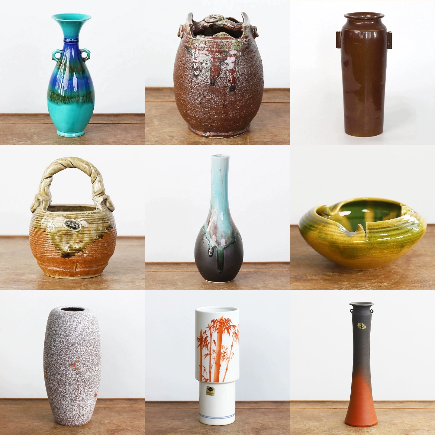 创意禅意古典插花日式花瓶