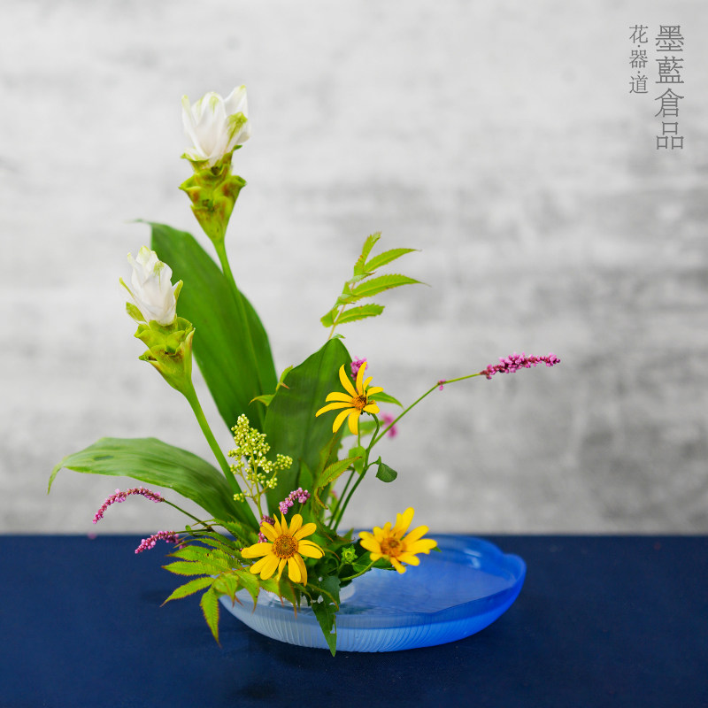 玻璃盘家用客厅创意盘不规则简约现代渐变色花盆点心水果零食盘碟,鲜花速递/花卉仿真/绿植园艺,花盆,淘宝优惠券,粉丝福利购,淘宝优惠卷