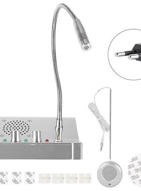 泽睿M3银行窗口双向对讲 扩音机柜台机 大功率迷你喊话器播放器