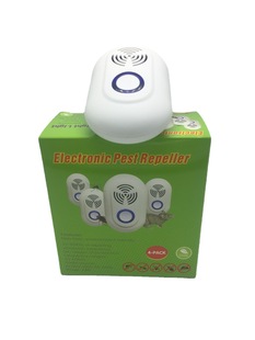 声波室内插电多功能电子声波驱鼠驱蚊驱虫器4Pack装 源头工