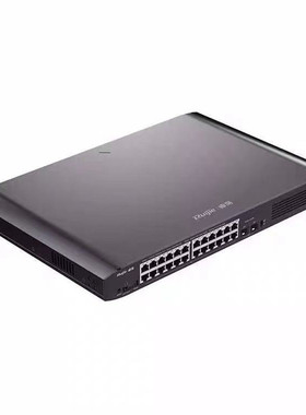 锐捷 RG-ES226GC-P 24个千兆PoE+2光口370W网络交换机
