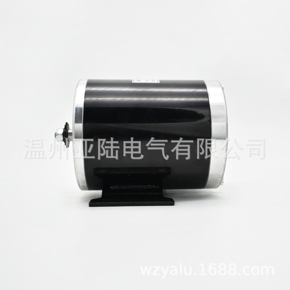 MY1020改装高速机车电摩漂移车电动机800W36V48V60V永磁有刷电机
