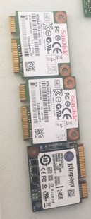 闪迪 16G SSD MSATA 迷你 固态硬盘  半高 24G 32G 128G