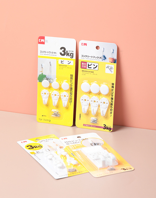 混泥土/实木墙面专用打钉钩带盖