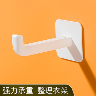 大号挂钩外向挂杆纯白色大力挂钩多功能创意挂钩加大米木日式家居