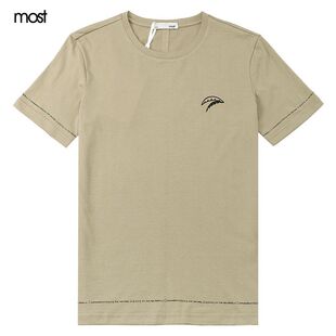 MOST/漠士男装夏季男士纯棉圆领t恤T005106206