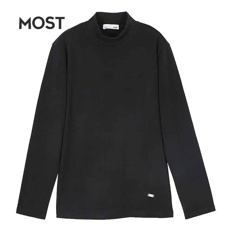 MOST男装德绒长袖纯色长袖T恤保暖男士韩版百搭T恤