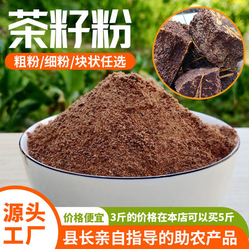 新鲜初榨茶麸茶籽粉洗发洗护
