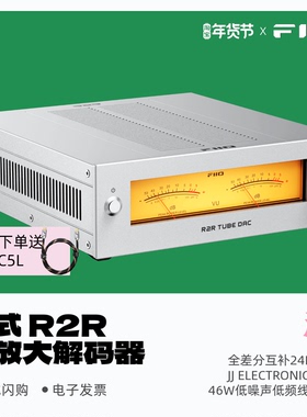 FiiO/飞傲温拿WARMER R2R台式R2R胆放大解码器桌面HiFi音乐前级