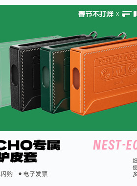 FiiO飞傲雪漫天NEST-ECHO专属保护皮套ECHO透明套清水套官方定制