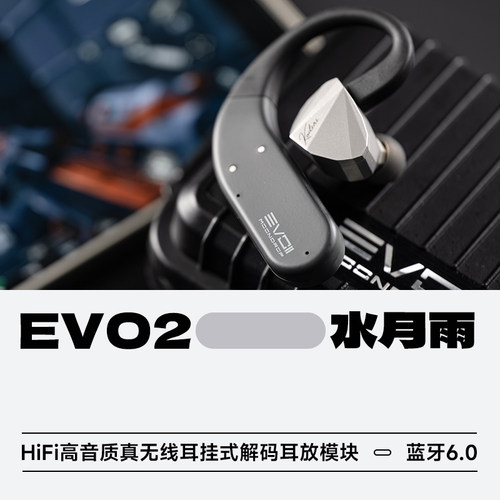 水月雨EVO2高音质真无线耳挂模块