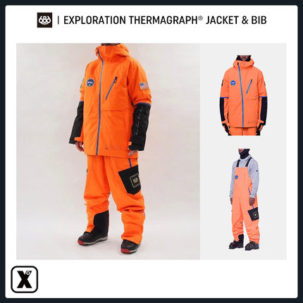 易毒[EXDO]W24 686xNASA单板滑雪服男户外防水透气美国雪裤