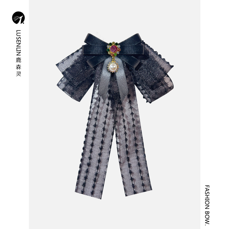 买四免一鹿森灵法式蝴蝶结领结