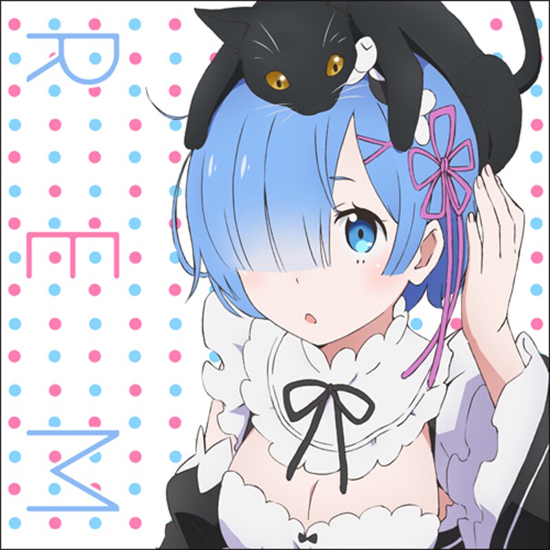 全新现货日本cospare从零开始的异世界生活雷姆两面方枕套抱枕套