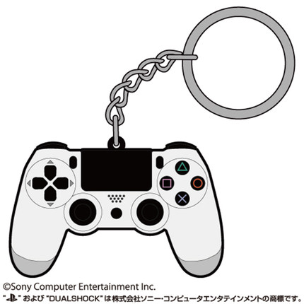 全新现货日本cospa索尼PS4游戏机手柄型防尘塞挂件钥匙圈手机链